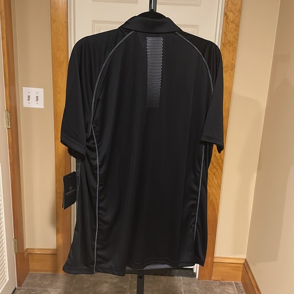 Stormtech Men's Black/Graphite Matrix Polo - Picture 8 of 12
